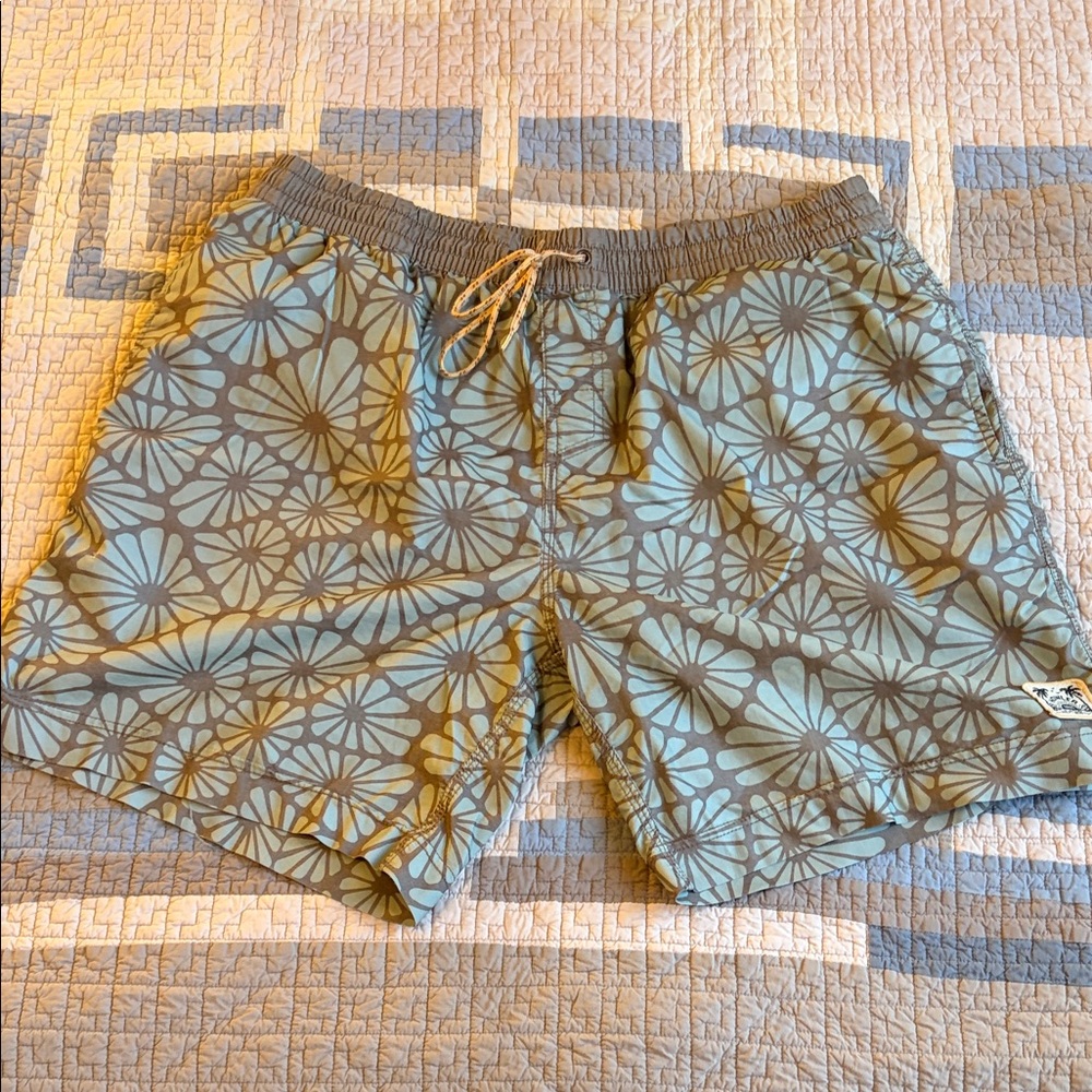 Howler Brothers Patterned Swim Shorts